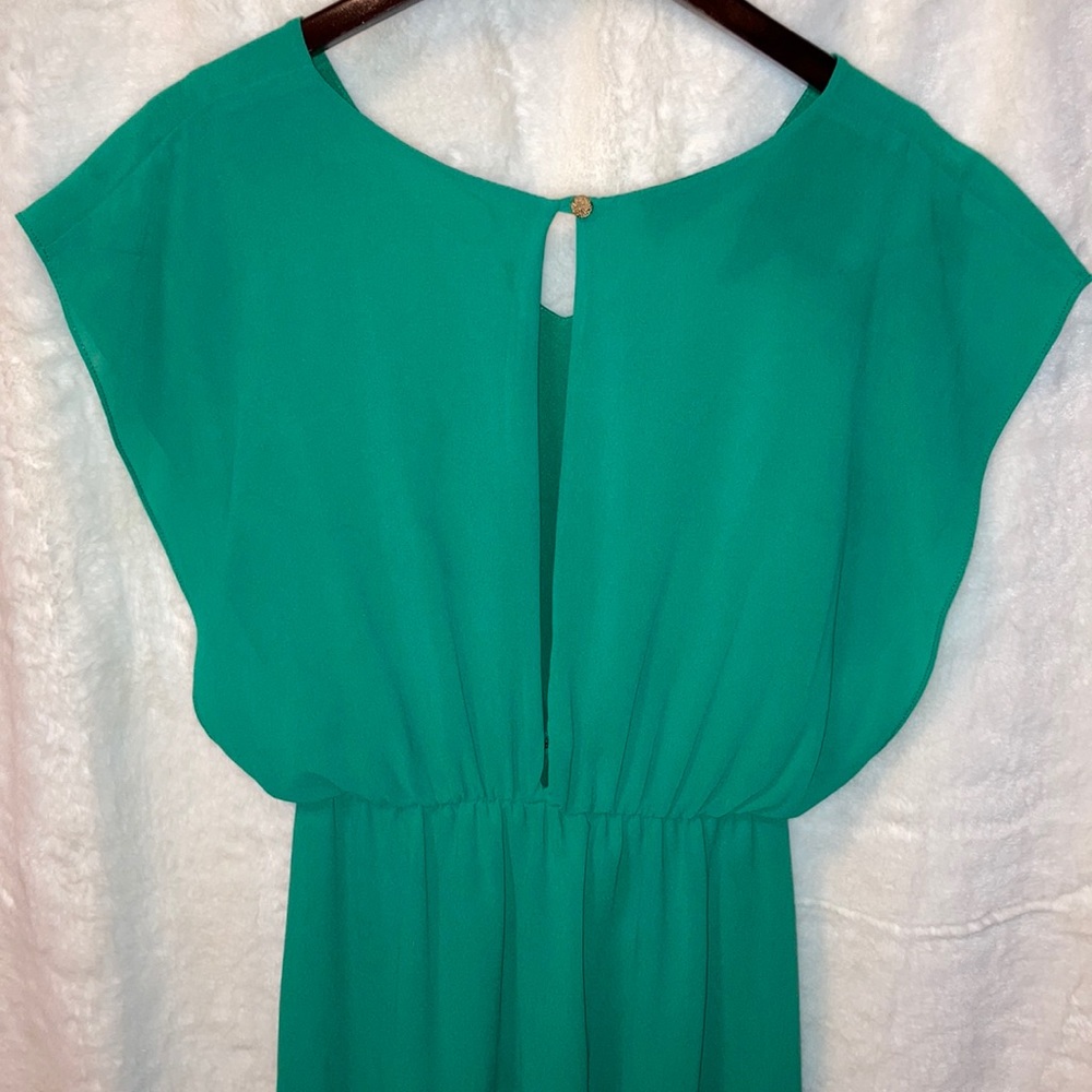 Dina Be Dress - Green, Open-back - M - Picture 6 of 8